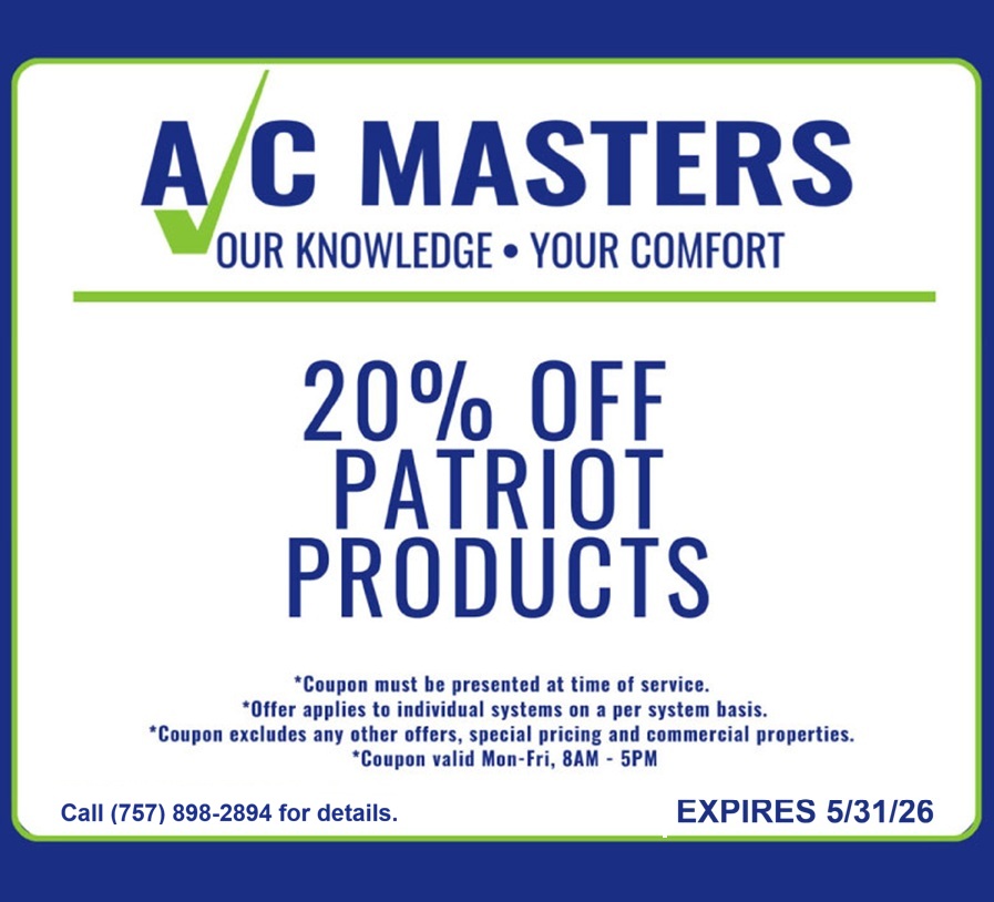 20% off Patriot Products - Expires 5/31/26